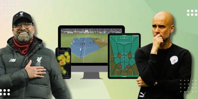 Green and Peach Modern Dots The Latest Gadget Available Banner دوره تخصصی آنالیز فوتبال (بخش دوم)